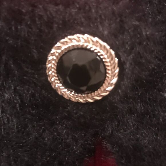 Alfred Dunner Jacket Women's Size Small Black Soft Feather Yarn Lightweight NWT - Picture 8 of 10